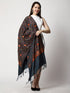 Women's Aari Embroidery Wool Stole